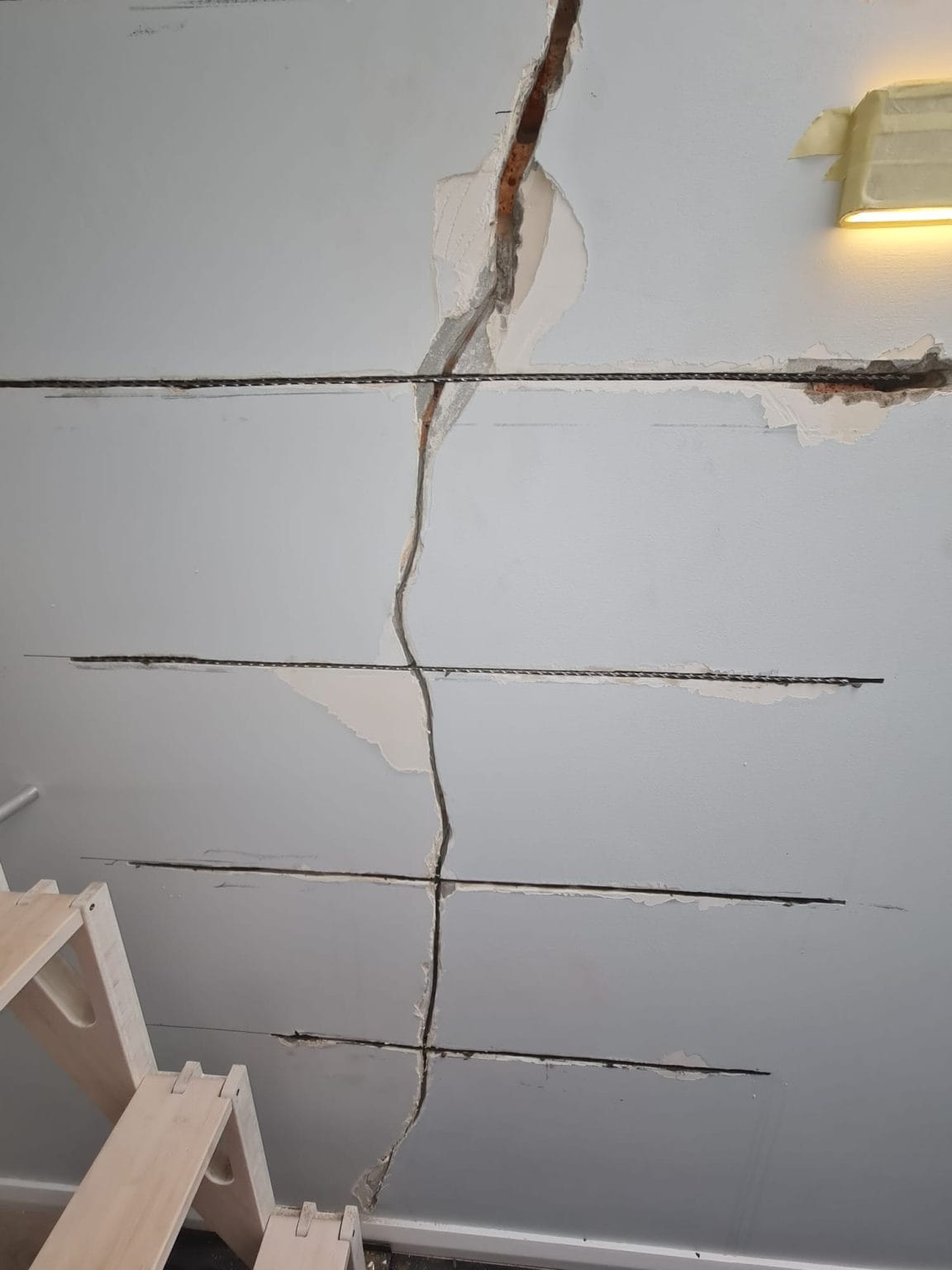 Cracked Wall Repair Sydney Helitec Structural Services