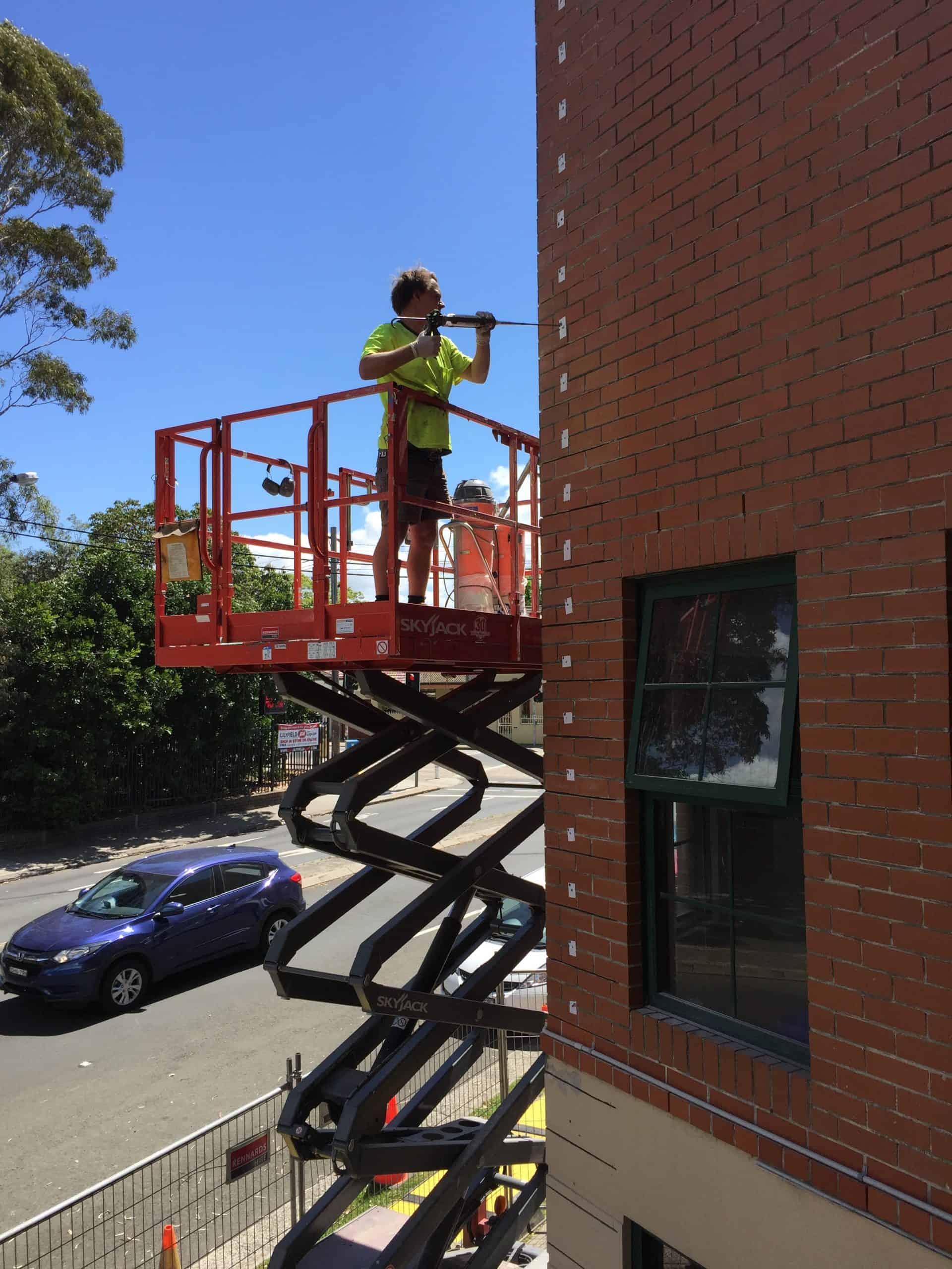 brick wall repairs