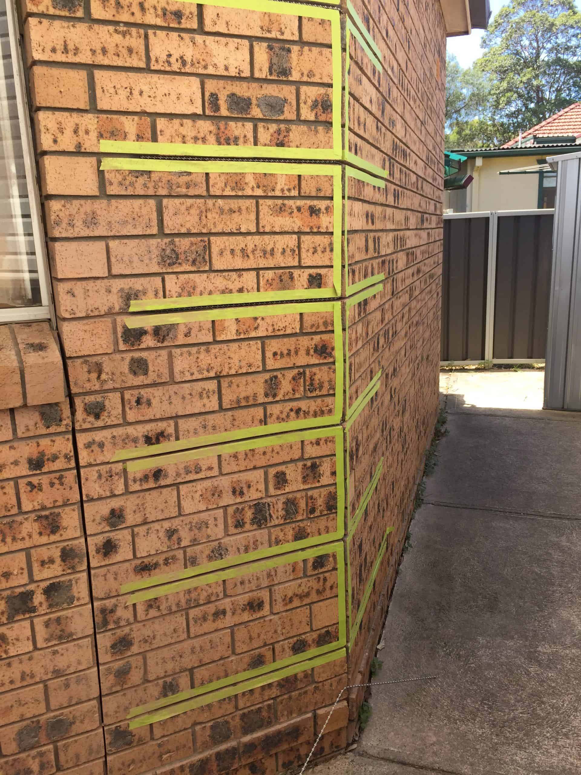 brick wall repairs