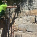 stone wall repairs