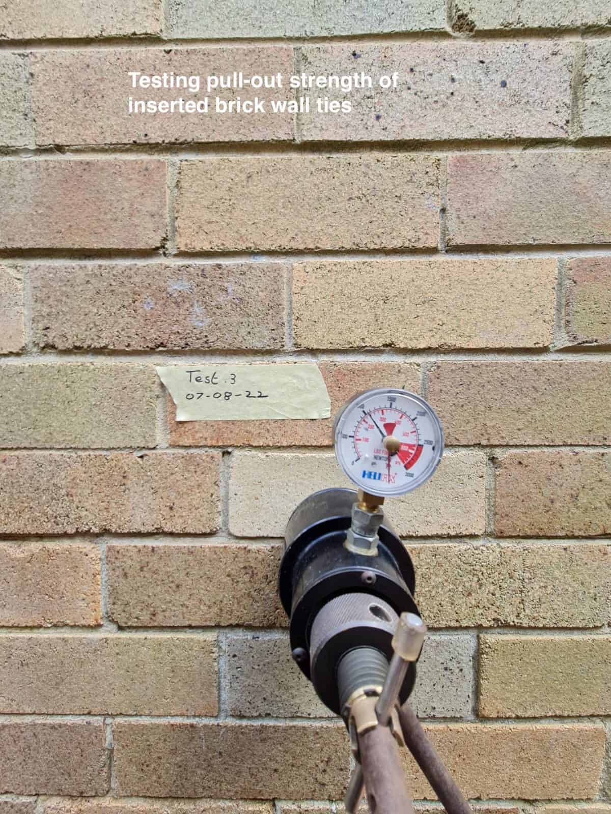 Bowing Brick Walls Helitec Structural Services