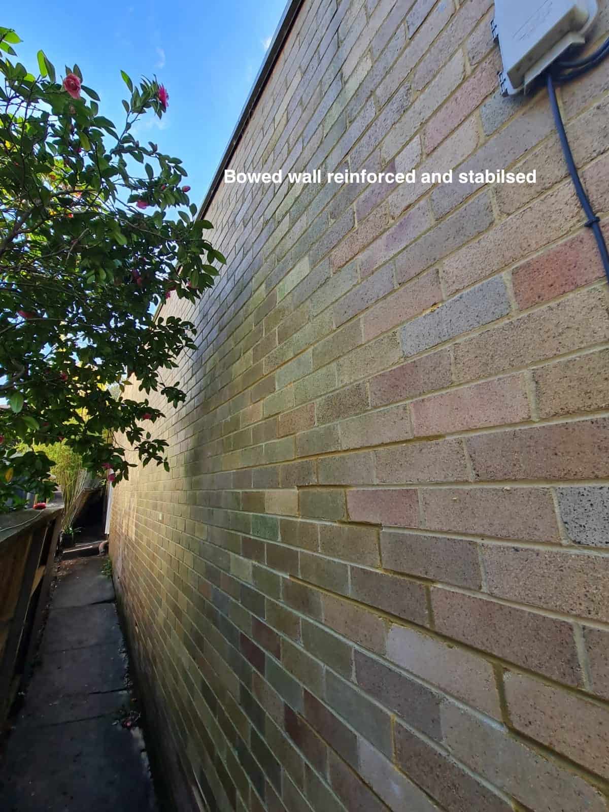 Bowing Brick Walls Helitec Structural Services