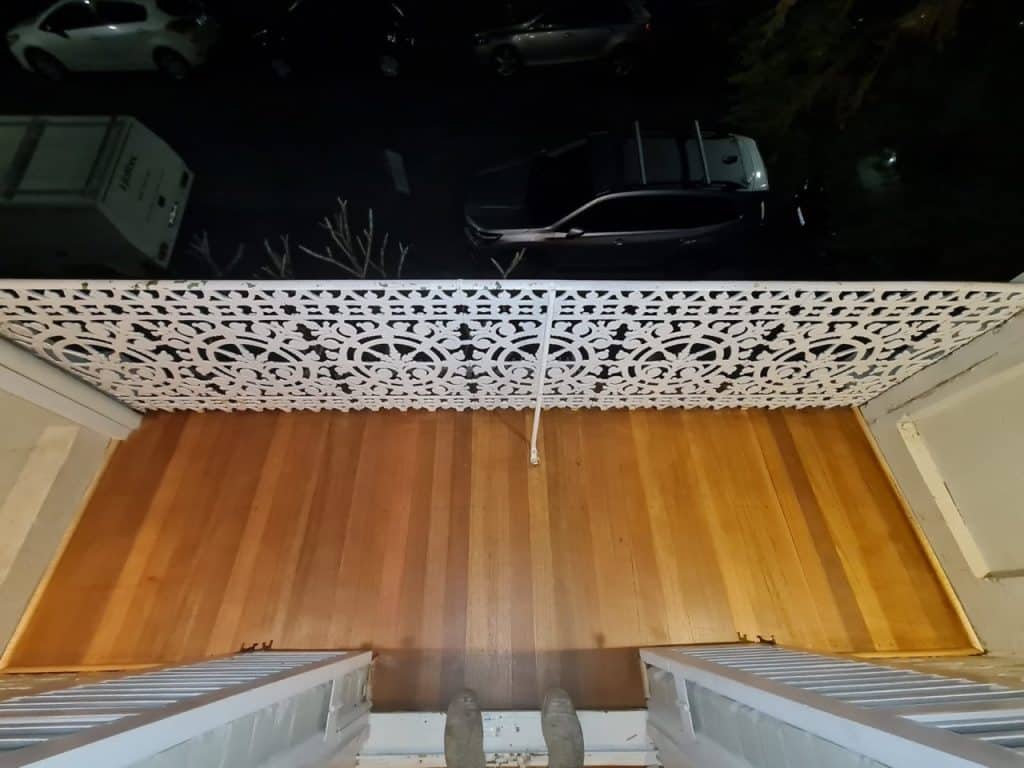 Victorian terrace balcony repair and timber replacement